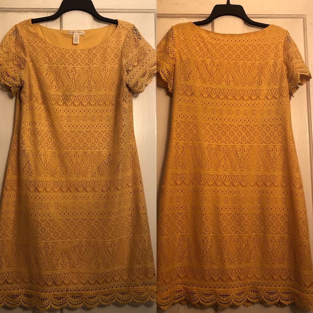 London Times | Yellow Dress